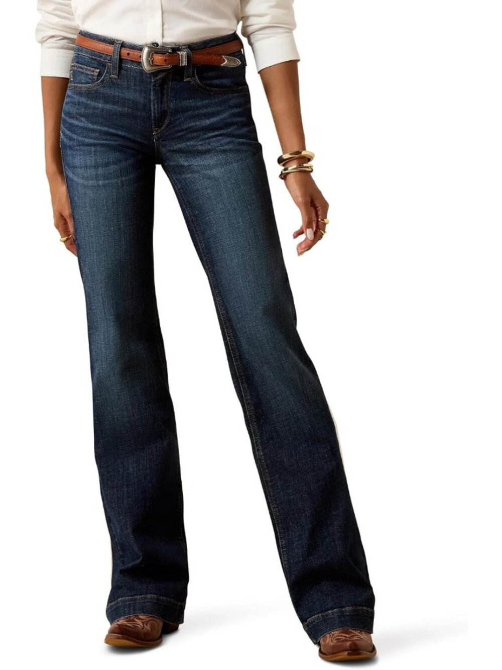 Women's Boot Cut Jeans, Perfect Rise, Flattering Fit, Stylish Denim Pants